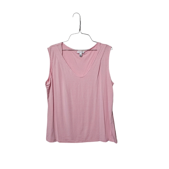 Conrad C Pink Sleeveless Top XL - Picture 2 of 8